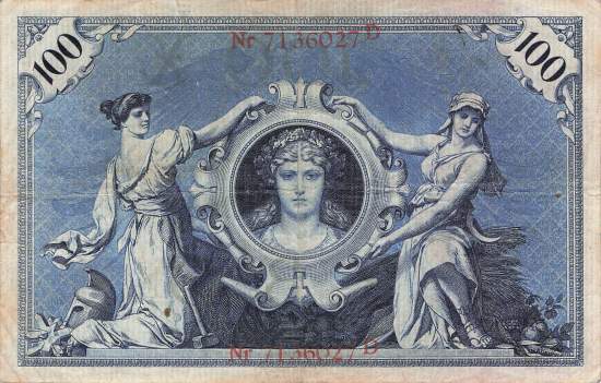 100 Mark 1907 ro.30 X/D